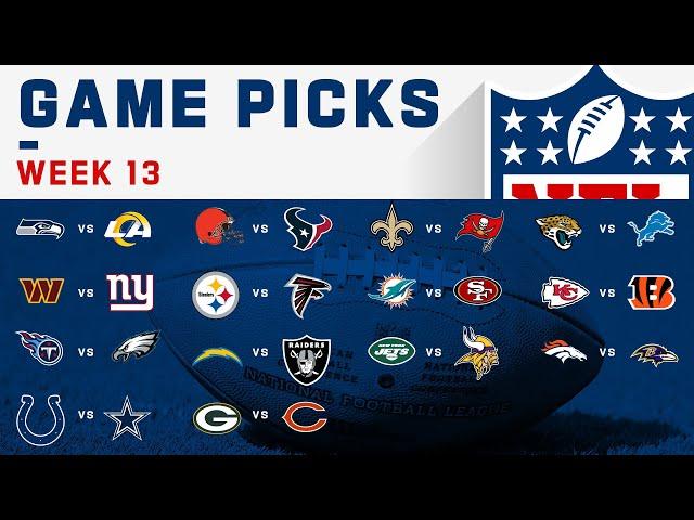 NFL Week 13 Game Picks