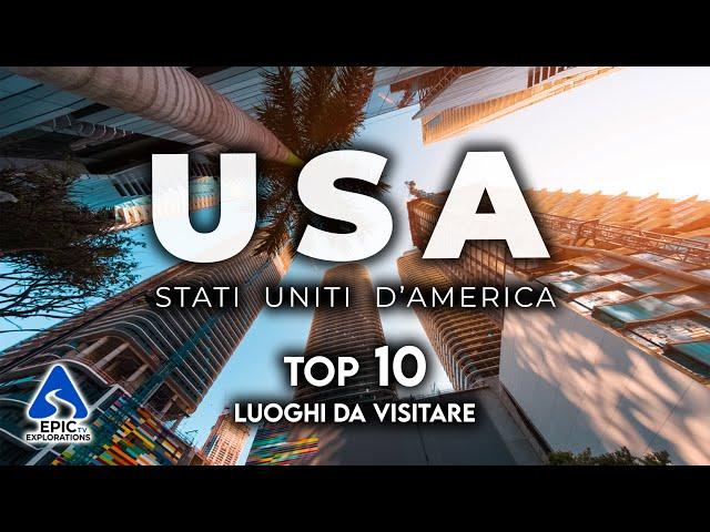 United States, USA: Top 10 Most Beautiful Places to Visit | 4K