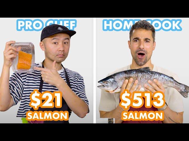 $513 vs $21 Salmon: Pro Chef & Home Cook Swap Ingredients | Epicurious