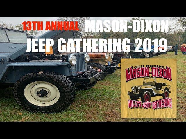 13th Mason-Dixon Willys Jeep Gathering 2019