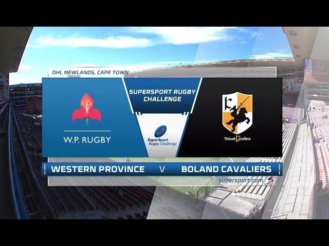 2018 SuperSport Rugby Challenge - DHL Western Province vs Boland Cavaliers