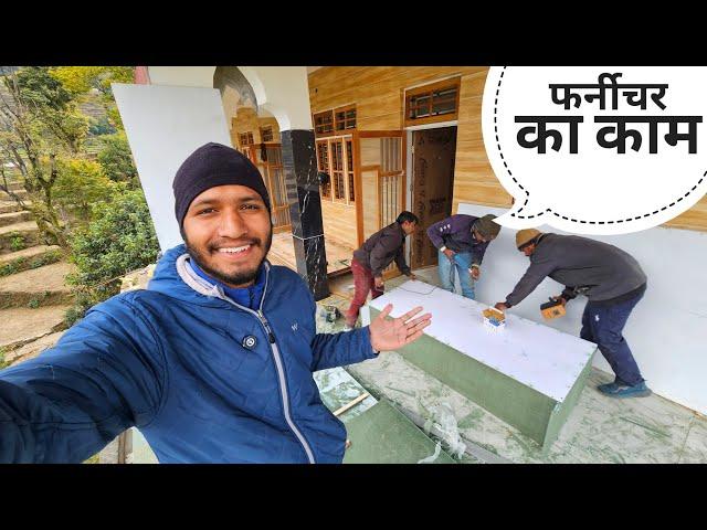 फर्नीचर बनाने का काम हुआ शुरू || Pahadi Lifestyle Vlog || Pahadi Biker || Alok Rana