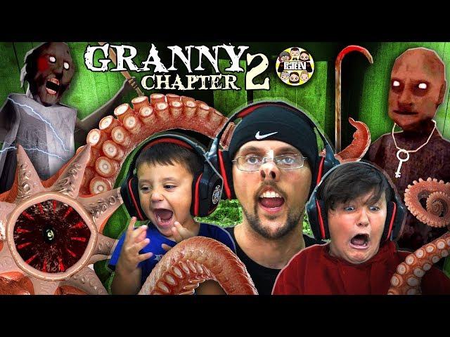 GRANDPA HOUSE? GRANNY Chapter Two: Sewer Creature! (FGTEEV INTENSE Gameplay)