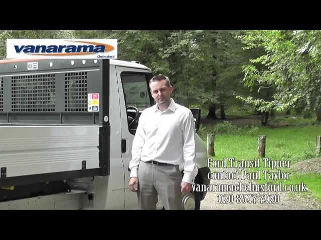 Ford Transit Tipper Review (Van Leasing Chelmsford)