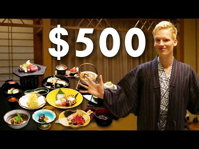 $50 Vs. $500 Ryokan Hotel in Hakone, Japan | Kaiseki Dinner & Onsen Experience