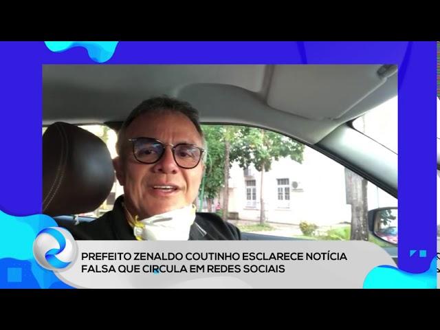 ROMANEWS |  Prefeito Zenaldo Coutinho esclarece notícia falsa que circula em redes sociais