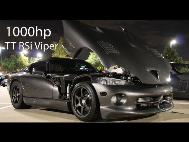 RSI TT 1000hp Viper vs GS Procharged Vette (HD)