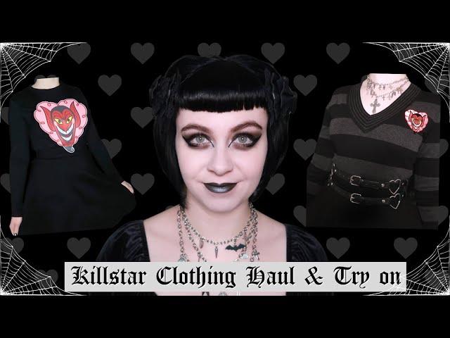 KILLSTAR HAUL & TRY ON | Powerpuff Girls Collab | Gothic Alternative Clothing | Knitwear & Dress