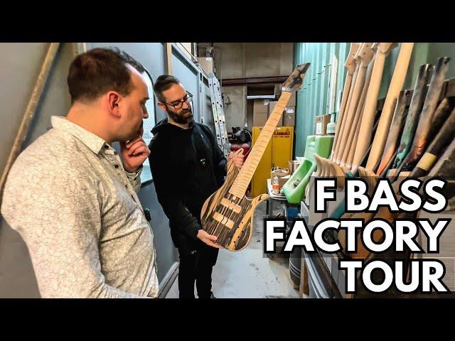 F Bass: Factory Tour & Behind the Scenes!