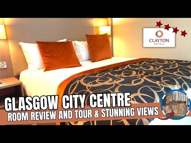 This NEW Glasgow Hotel Surprised Me!  | Clayton Hotel and Room Tour