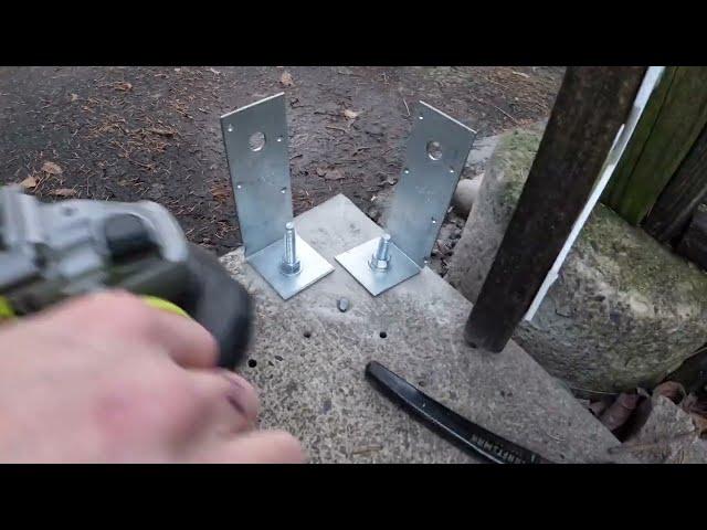 Fixing a Vinyl Fence part 1.