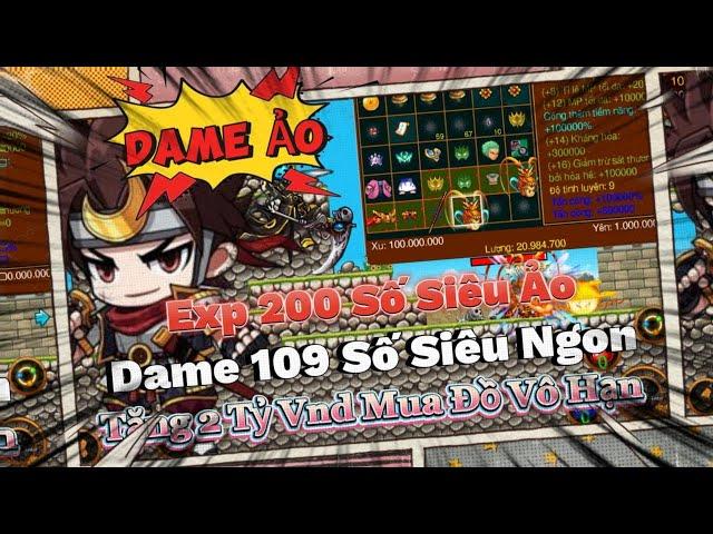 Nso Lậu Miễn Phí Full 2 Tỷ Vnd Dame 108 Số Cực Ảo Exp Cực Cao PVP Siêu Thích Luôn  @sharegamelau