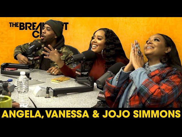 Angela, Vanessa & JoJo Simmons On Childhood Beef, Love Life, Growing Up Hip-Hop + More.
