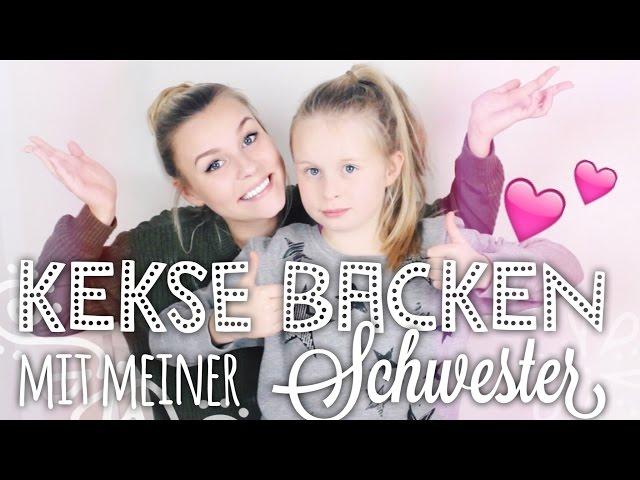 Kekse mit meiner SCHWESTER backen  - #BEEcember  | Dagi Bee