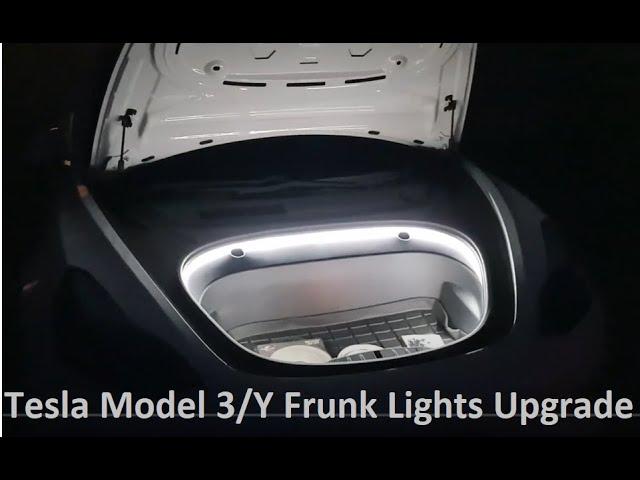 Tesla Model 3/Y Frunk / Bonnet LED Light Upgrade