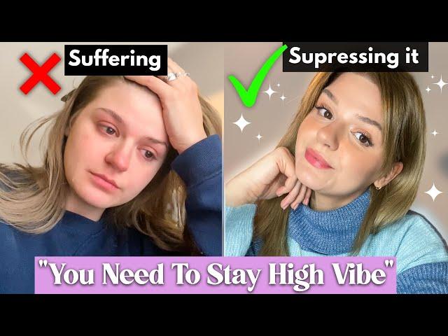 Staying "High Vibe" When You're Depressed and Suffering