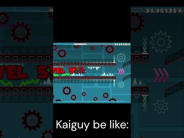 GEOMETRY DASH PRO PLAYS IMPOSSIBLE EXTREME DEMON #kaiguy  #gdmemes #gddemon#gd #geomatrydash