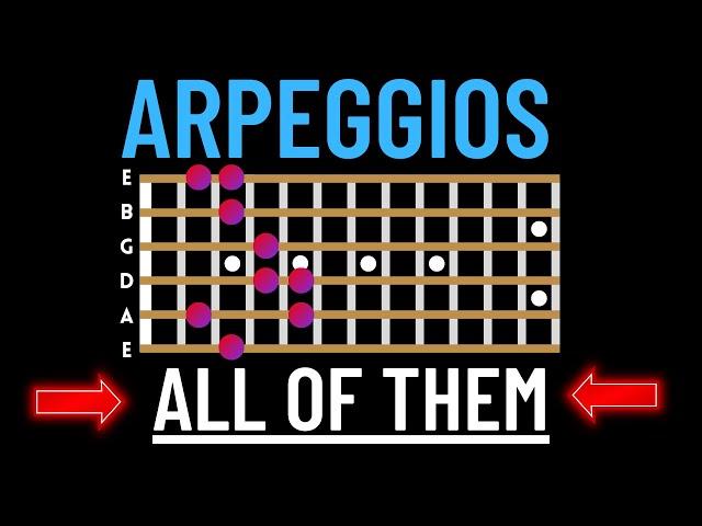 The BEST Way To Learn Arpeggios on Guitar (And How To Use Them!)