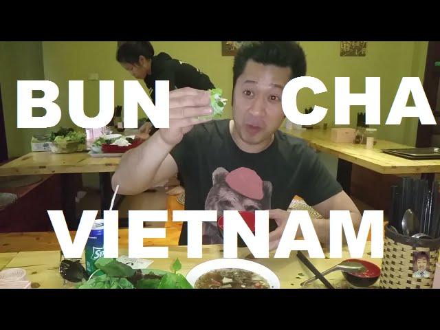 Bun Cha Ta Vietnamese Street Food Hanoi Vietnam 2016