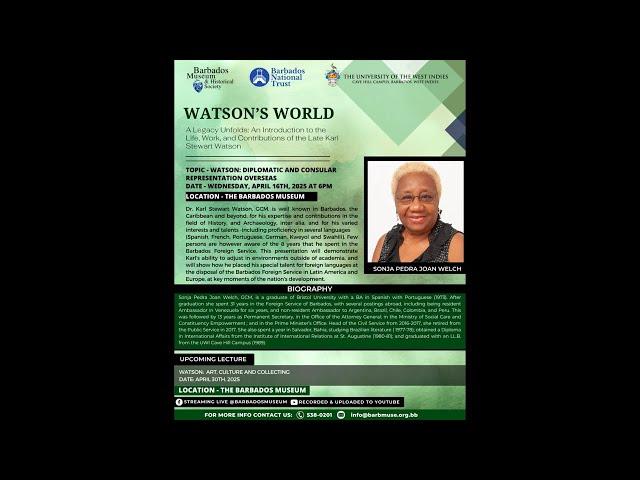 Watson Diplomatic and Consular Representation Overseas - Sonja Welch