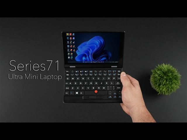 The New Series71 Is an Ultra Portable Mini Pocket Laptop!