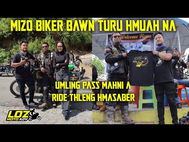 Mizo Biker BON TURU hmuah na [] Umlinga pass solo ride Msa Ralte kan hmuak