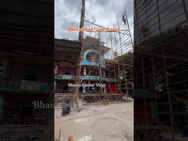 Khairatabad Ganesh 2024 Update | 70 Feet Khairatabad Ganesh 2024 | Khairatabad Ganesh Making Video