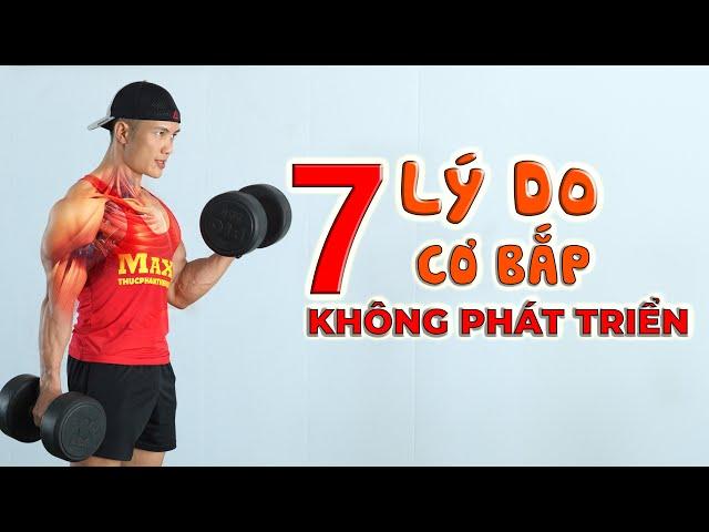 7 Lý do lớn nhất khiến bạn khó tăng cơ giảm mỡ
