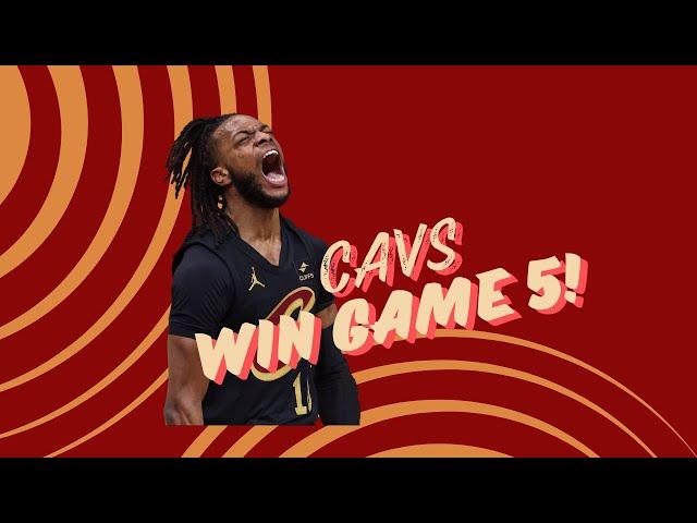 Cleveland Cavaliers Claim Game 5! Donovan Mitchell speaks about Darius Garland!