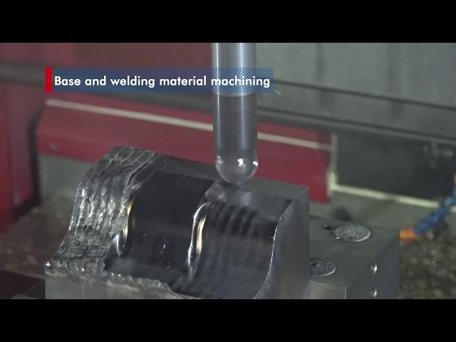 Welding material machining by ABPF-SH[English Subtitles]