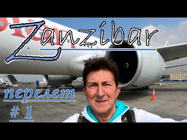 #1.Zanzibar -Tanzania. Рейс на Боинг 787 по маршруту Домодедово -Занзибар (стык в Аддис Абеба), ч. 1