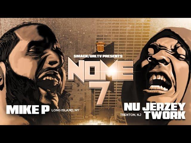 MIKE P VS NU JERZY TWORK SMACK/ URL RAP BATTLE | URLTV