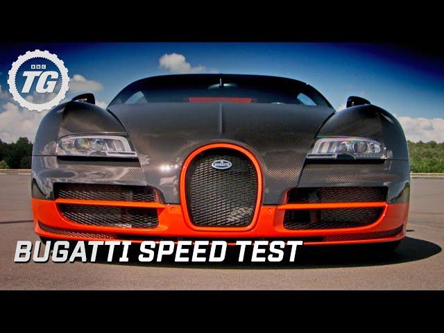 Bugatti Super Sport Speed Test | Top Gear | BBC