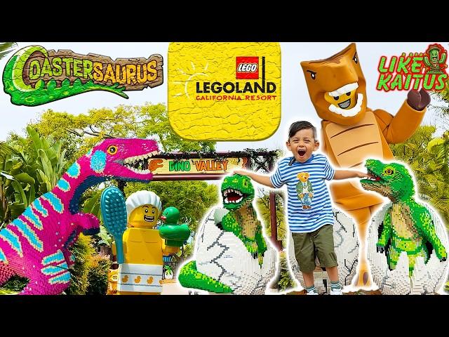 NEW DINO VALLEY in LEGOLAND | New Rides and More!