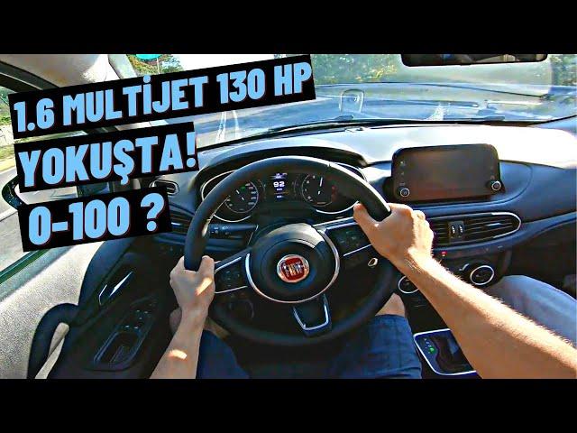 1.6 MULTİJET ! EN GÜÇLÜ EGEA İLE YOKUŞ DENEMESİ | FİAT EGEA 1.6 MULTİJET OTOMATİK POV SÜRÜŞ