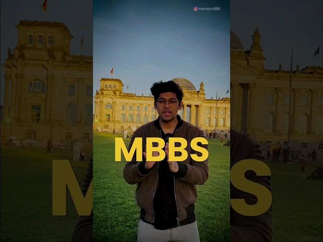 MBBS in Germany by Nikhilesh Dhure. #shorts #mbbs #medicalstudent #mbbsabroad #germany