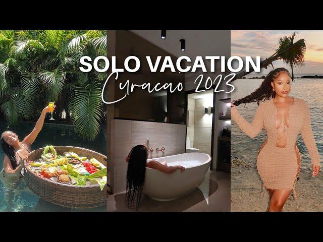 WEEKLY VLOG: MY FIRST SOLO VACATION!! CURACAO 2023