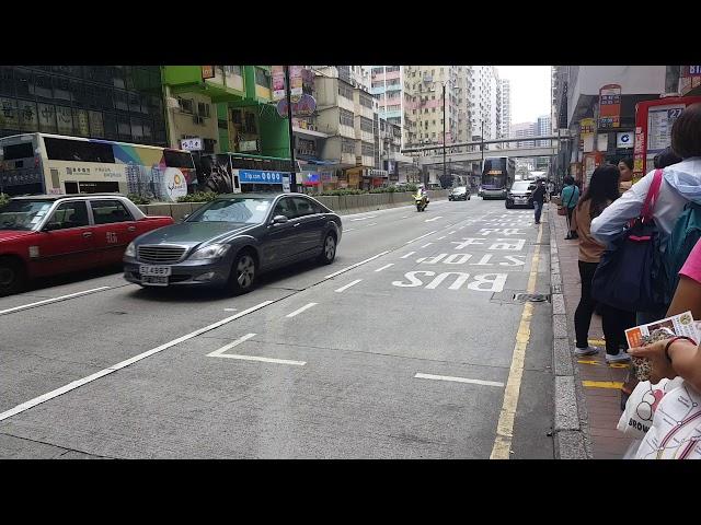 HKFSD EMAMC A613 responding with lights and sirens