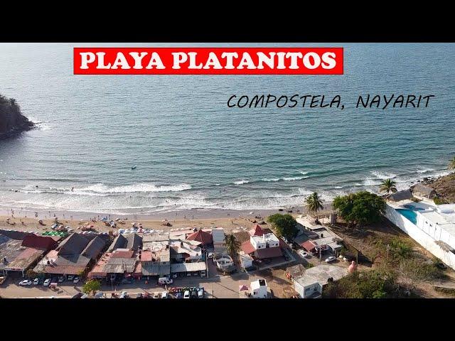 Playa Platanitos en Compostela, Nayarit