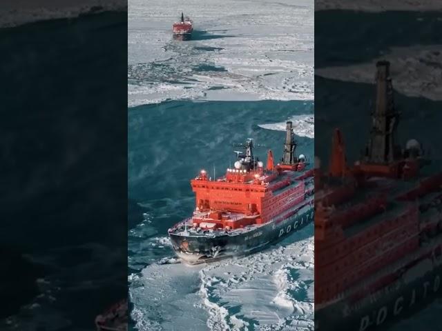  Ледокол "Ямал" - самый маневренный атомоход #рекомендации #крайнийсевер #янао