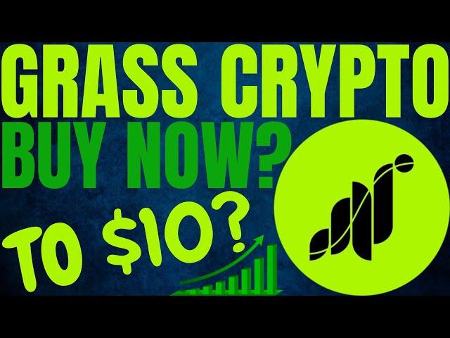 GRASS CRYPTO MAJOR PRICE PUMP! GRASS CRYPTO PRICE PREDICTION & ANALYSIS! GRASS PRICE FORECAST 2024