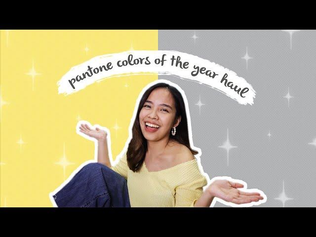 2021 pantone colors of the year (mini) haul!
