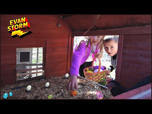 On the Farm Egg Surprise Hunt with Easter Bunny & Bigfoot