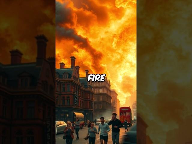 The Great Fire of London Changed the City Forever #shortvideo #london #history