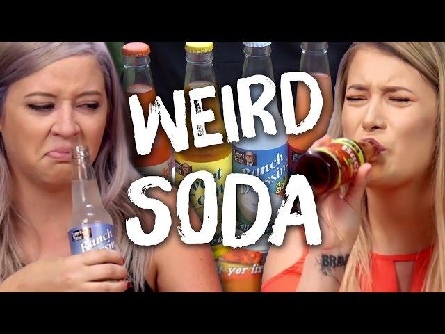 7 Weird & Unusual Soda Flavors (Cheat Day)