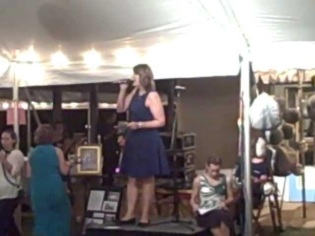 Charity Auctioneer Sherry Truhlar sells at Taste of Rappahannock 2011