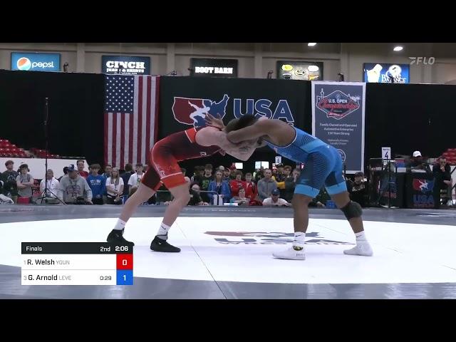 79 Kg Final - Rocco Welsh, Young Guns Wrestling Club Vs Gabriel Arnold, Level Up Wrestling Center