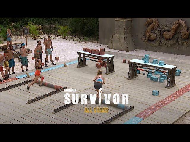 Jocul pentru recompensă este intens. Războinicii câștigă punct constant | SURVIVOR ROMANIA ALL STARS