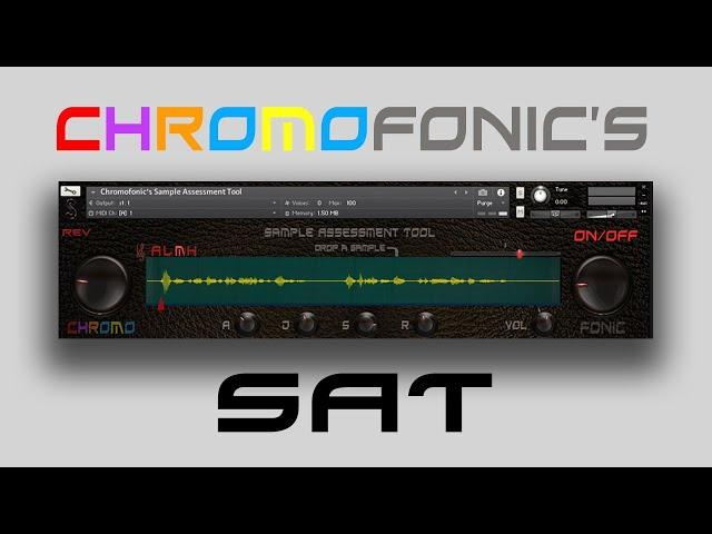 Chromofonic's Sample Assessment Tool - Free Kontakt Sampling Tool by Stukas Audio