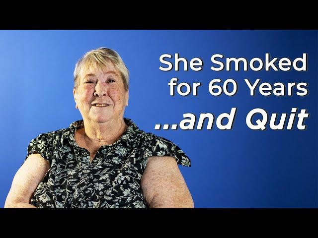 She Smoked About Two Packs of Cigarettes a Day for 60 Years… And Quit